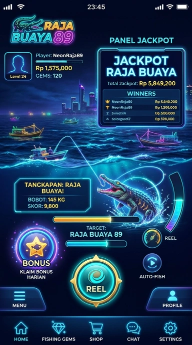 logam777 — layar beranda